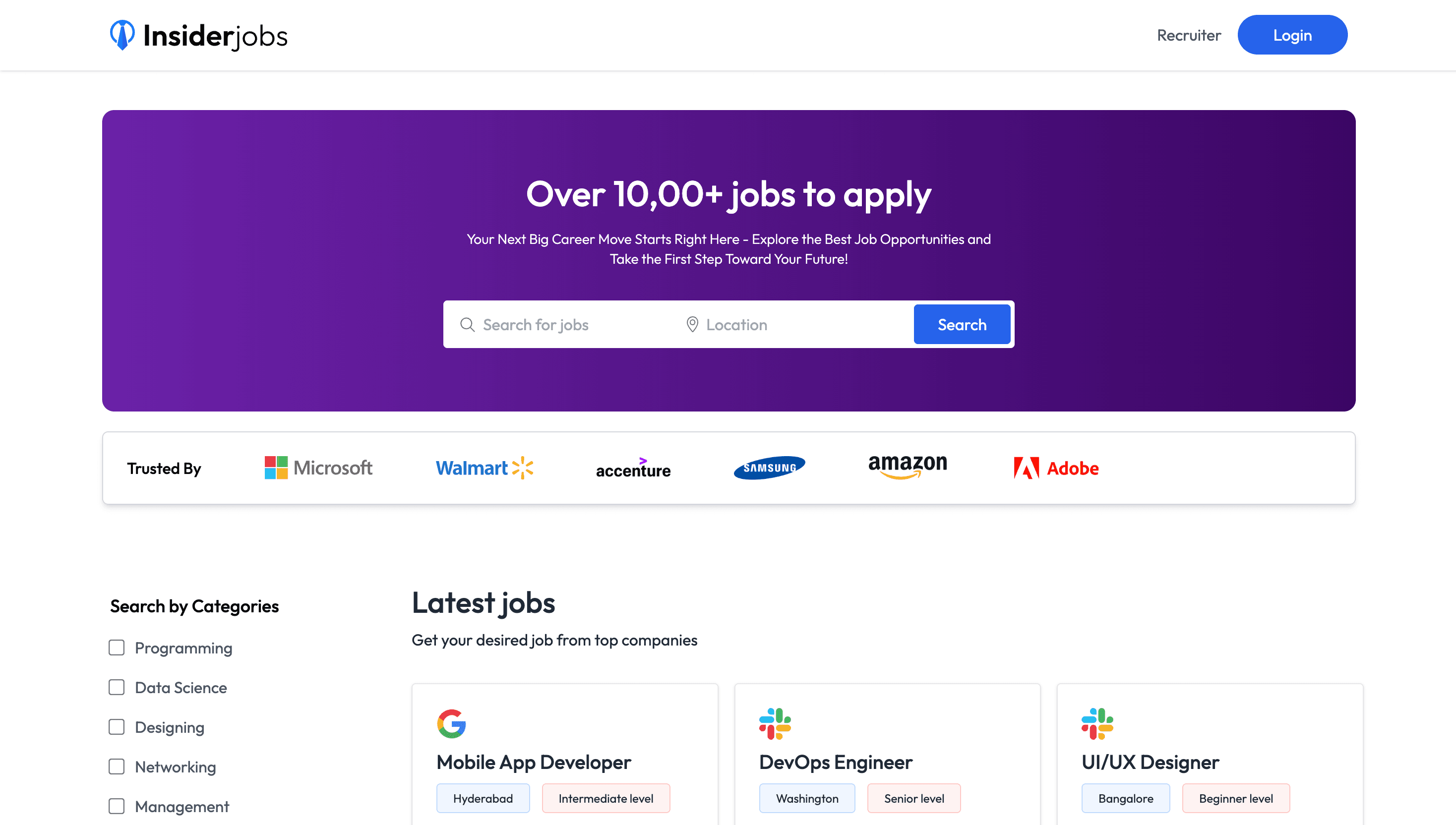 MERN Job Portal